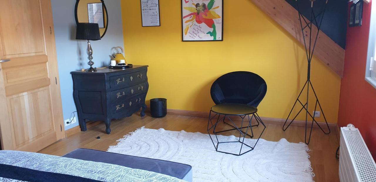 Poesie En Partage Bed and Breakfast Giromagny Exteriör bild